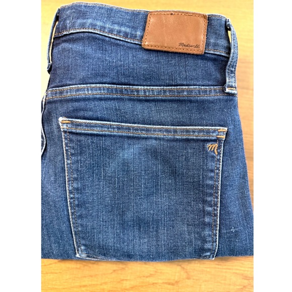 Madewell Denim - Madewell 10 Inch High Rise Skinny Jeans Women's Size 30 Dark Wash Denim